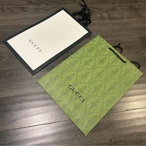 Gucci Paper Bags x2